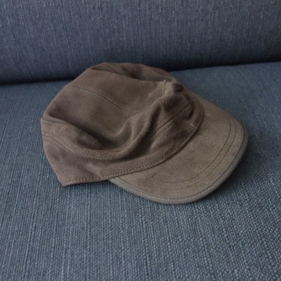 Diesel Real Leather Only the Brave 100% Cow Leather Adjustable Hat - Picture 2 of 16